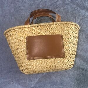 Mango Wicker Basket Bag
